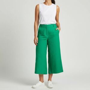 FRNCH Paris Women’s Green Culottes Pants Size Medium NWT